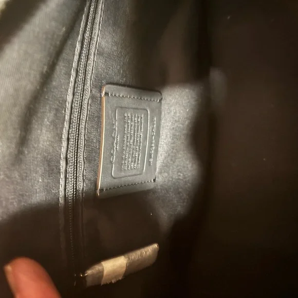 COACH Rowan Satchel Sky Blue Leather - Picture 6 of 7